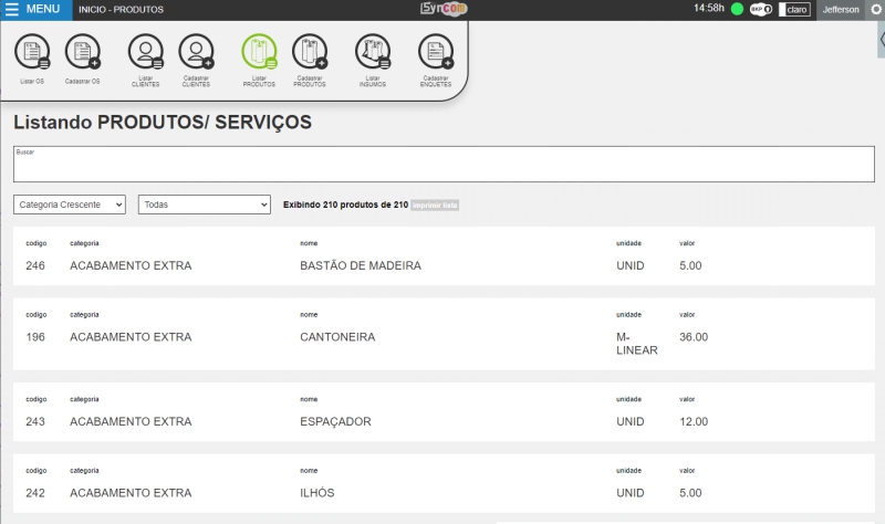 produtosC